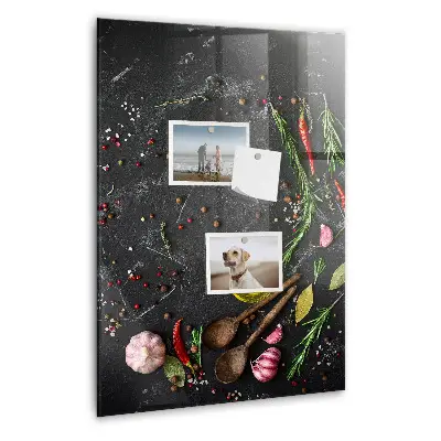 Magnetic glass dry erase board Spice composition