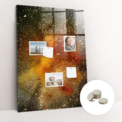 Magnetic wall board An explosion of flavor