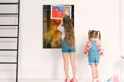 Magnetic wall board An explosion of flavor