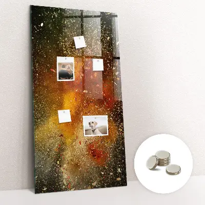 Magnetic wall board An explosion of flavor