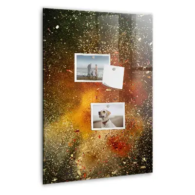 Magnetic wall board An explosion of flavor
