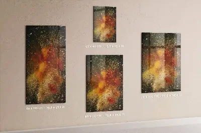 Magnetic wall board An explosion of flavor