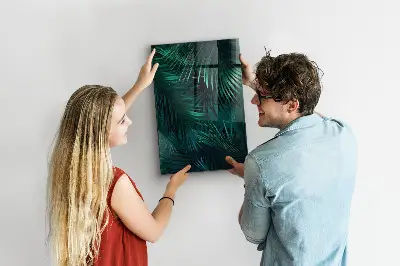 tropical leaves design