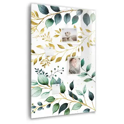 Magnet board Flower pattern