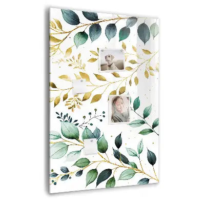 Magnet board Flower pattern