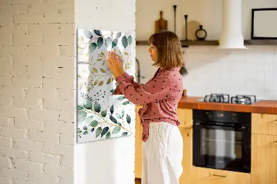 Magnet board Flower pattern