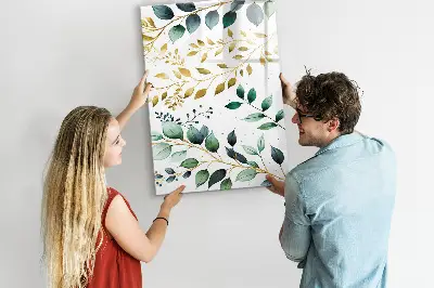 Magnet board Flower pattern