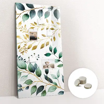 Magnet board Flower pattern