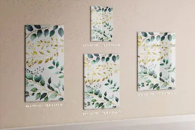Magnet board Flower pattern