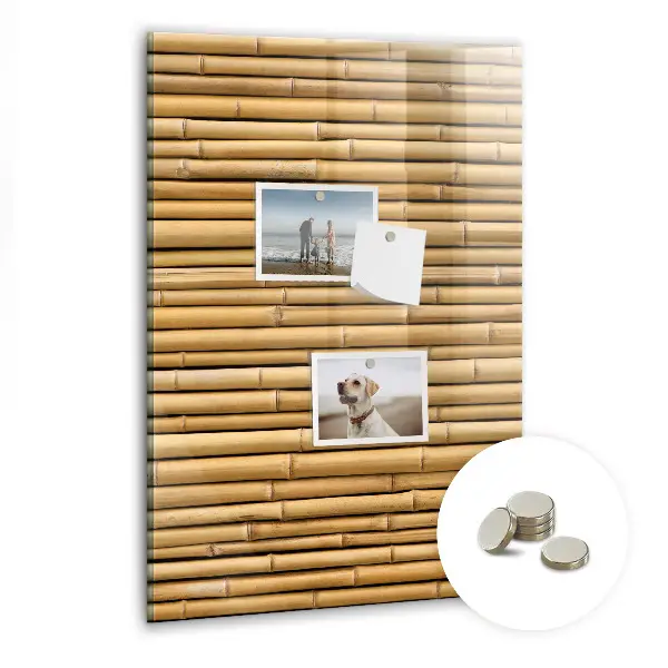 Magnetic wall board Bamboo