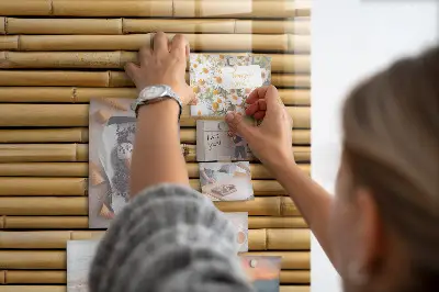 Magnetic wall board Bamboo