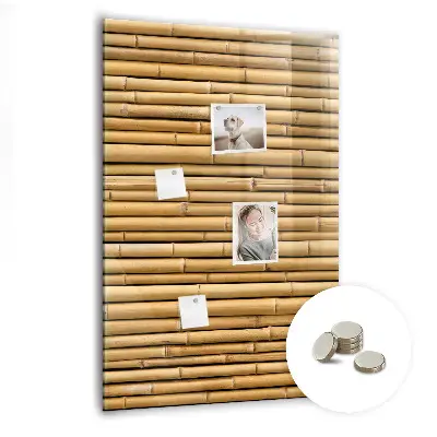 Magnetic wall board Bamboo