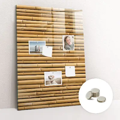 Magnetic wall board Bamboo