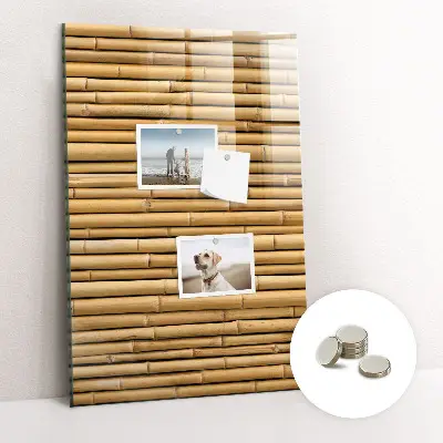 Magnetic wall board Bamboo