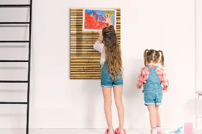 Magnetic wall board Bamboo