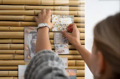 Magnetic wall board Bamboo