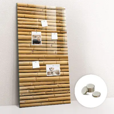 Magnetic wall board Bamboo
