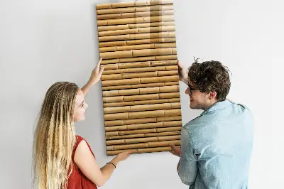 Magnetic wall board Bamboo