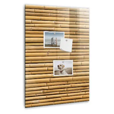 Magnetic wall board Bamboo