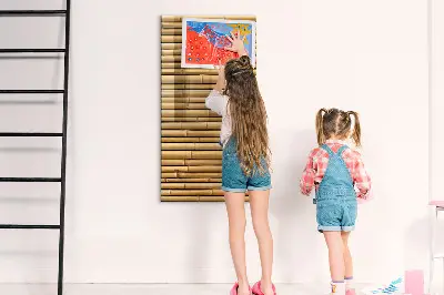 Magnetic wall board Bamboo