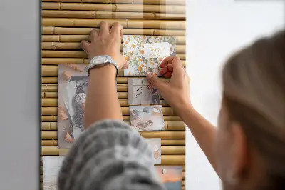 Magnetic wall board Bamboo