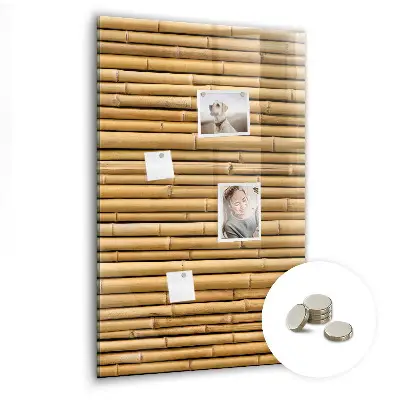 Magnetic wall board Bamboo