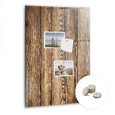Magnet board Wood texture