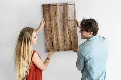 Magnet board Wood texture