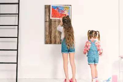 Magnet board Wood texture