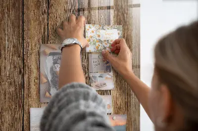 Magnet board Wood texture