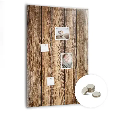 Magnet board Wood texture