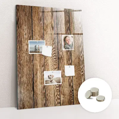 Magnet board Wood texture