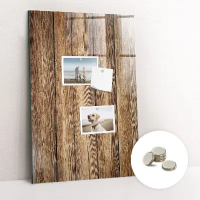 Magnet board Wood texture