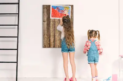 Magnet board Wood texture