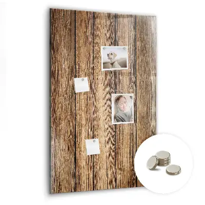Magnet board Wood texture