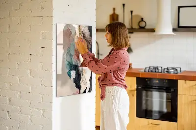Magnetic wall board Abstract spots