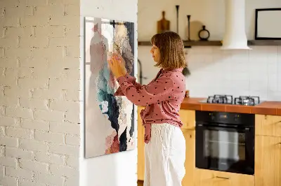 Magnetic wall board Abstract spots