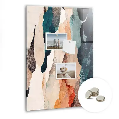 Abstract Spots Magnetic Board