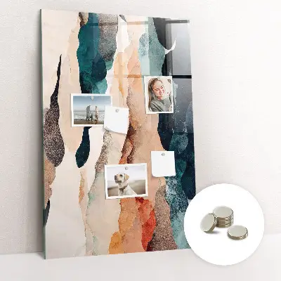 Abstract Spots Magnetic Board