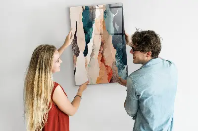 Abstract Spots Magnetic Board