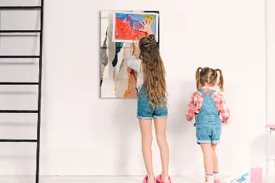 Abstract Spots Magnetic Board