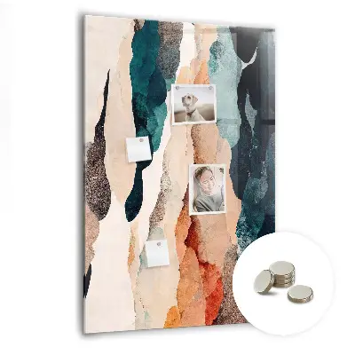 Abstract Spots Magnetic Board