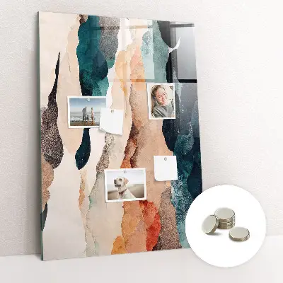 Abstract Spots Magnetic Board