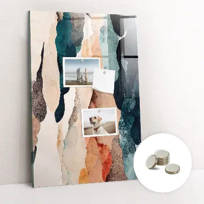 Abstract Spots Magnetic Board