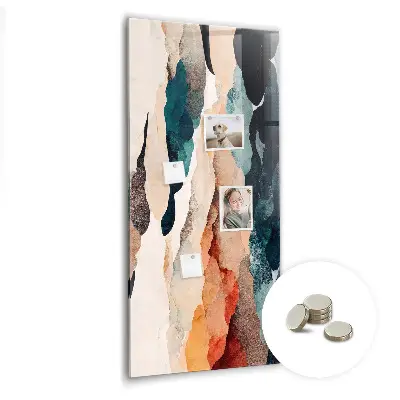 Abstract Spots Magnetic Board