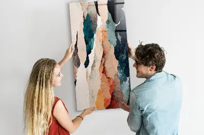 Abstract Spots Magnetic Board
