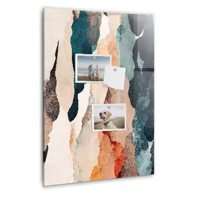 Abstract Spots Magnetic Board