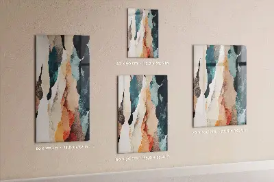 Abstract Spots Magnetic Board