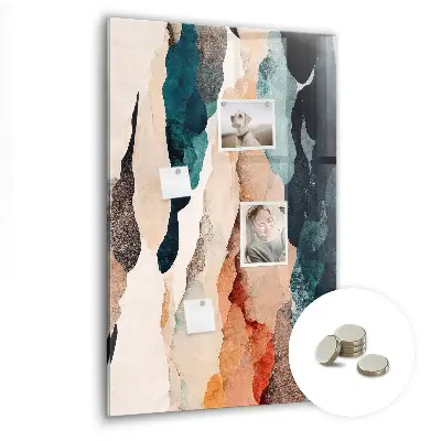Abstract Spots Magnetic Board