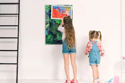Magnet board Exotic large leaves